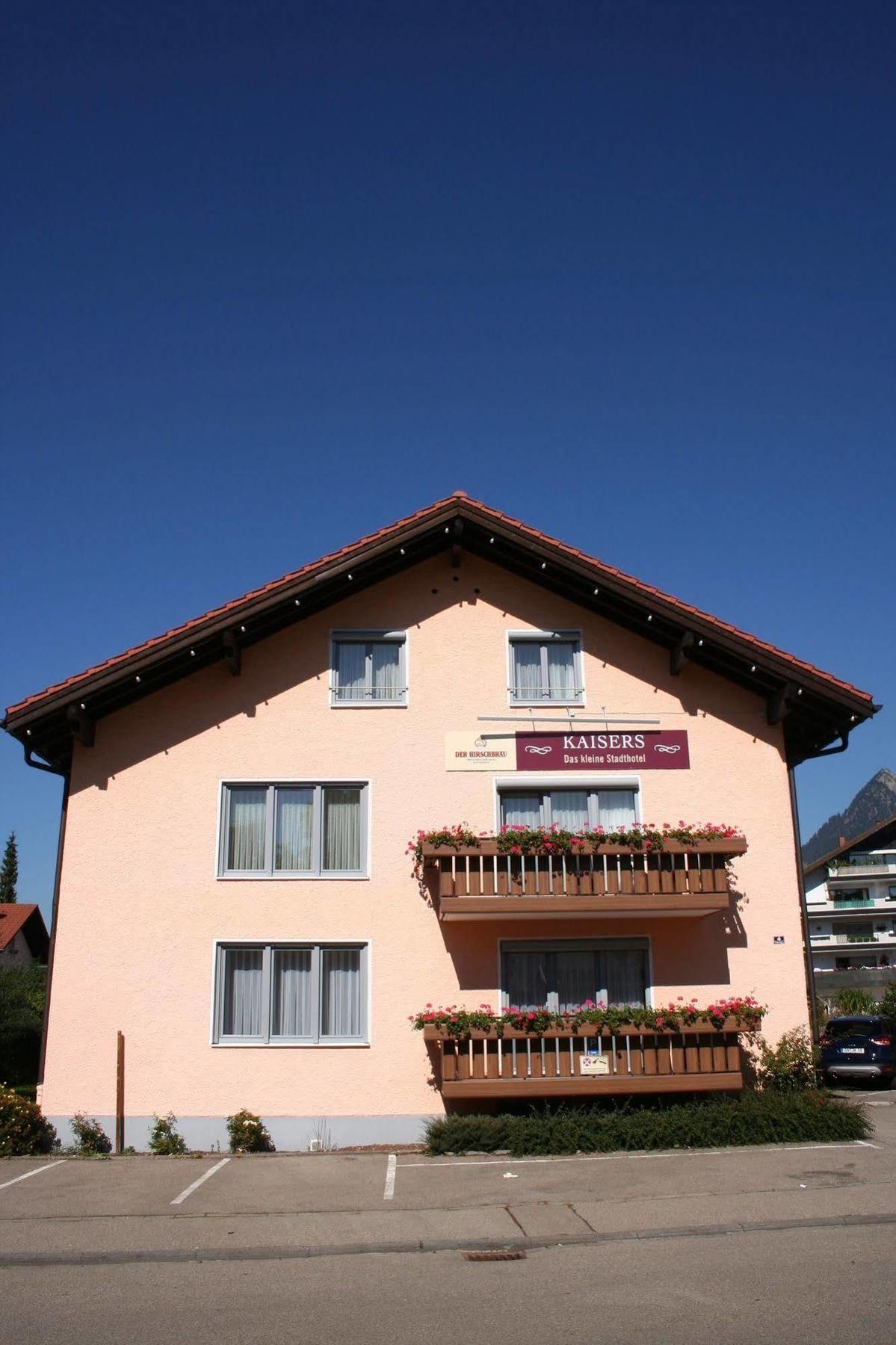 Kaisers Das Kleine Stadthotel Sonthofen Exterior foto