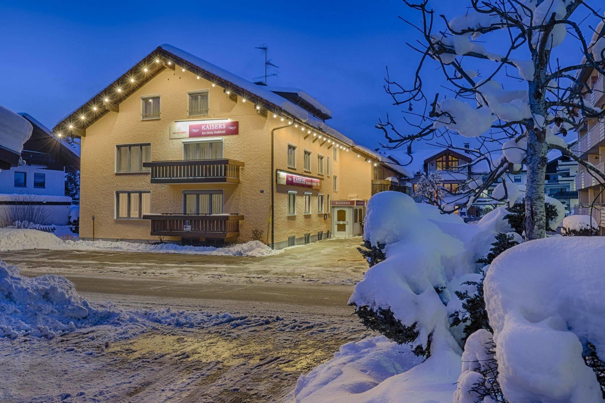 Kaisers Das Kleine Stadthotel Sonthofen Exterior foto