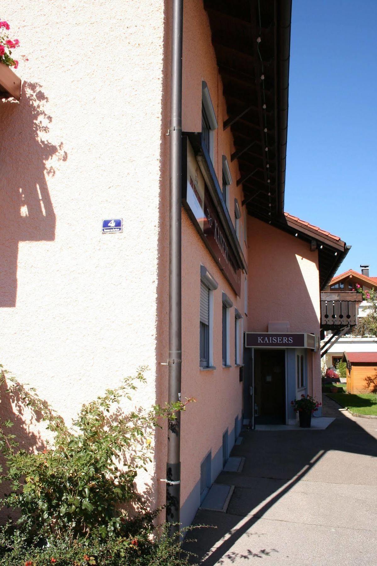 Kaisers Das Kleine Stadthotel Sonthofen Exterior foto